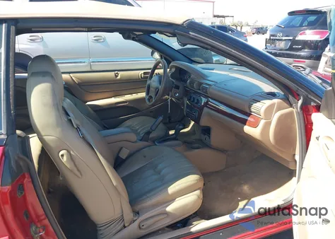 2001 Chrysler Sebring Lx from USA, damaged, VIN 1C3EL45U71N721134